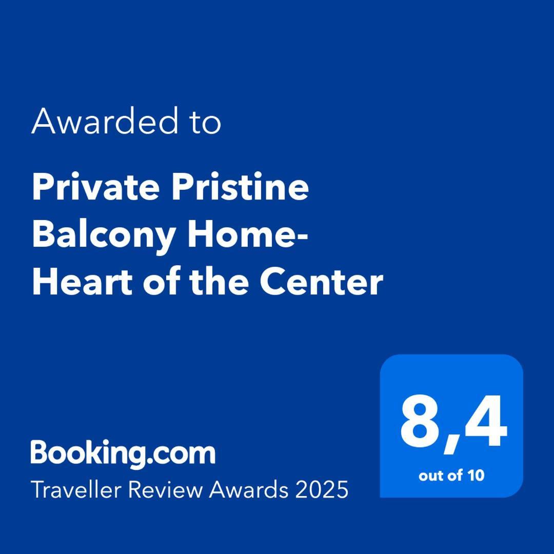 Private Pristine Balcony Home- Heart Of The Center Thessaloníki Ngoại thất bức ảnh